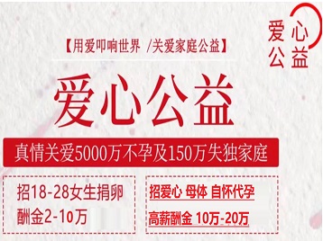 钢城捐卵助孕生子 爱心志愿者招募